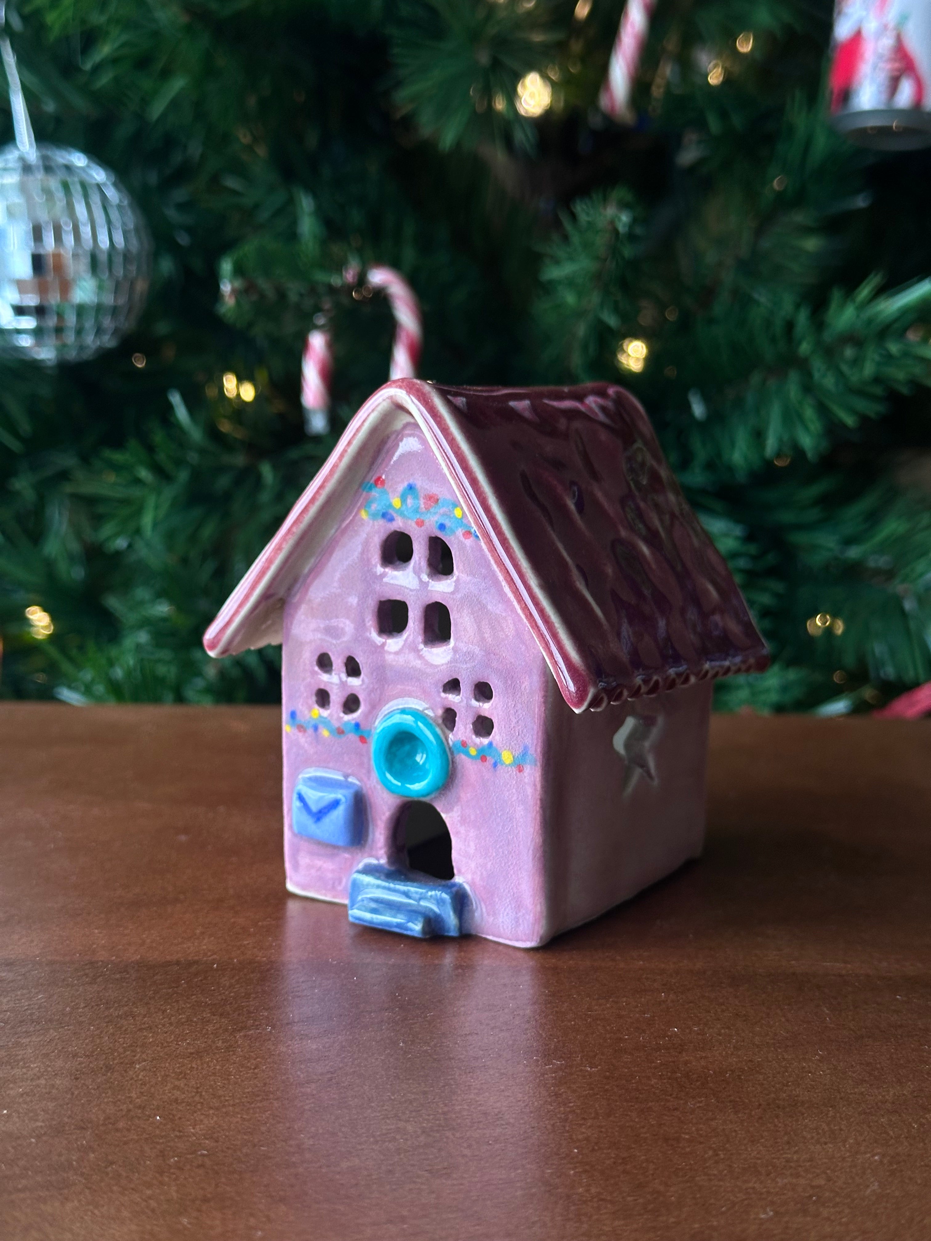 Christmas Village Putz House